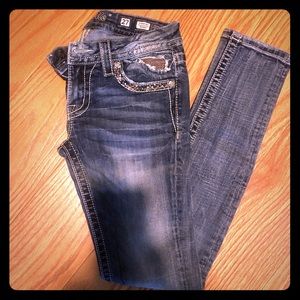 Miss Me Distressed Skinny Jeans -